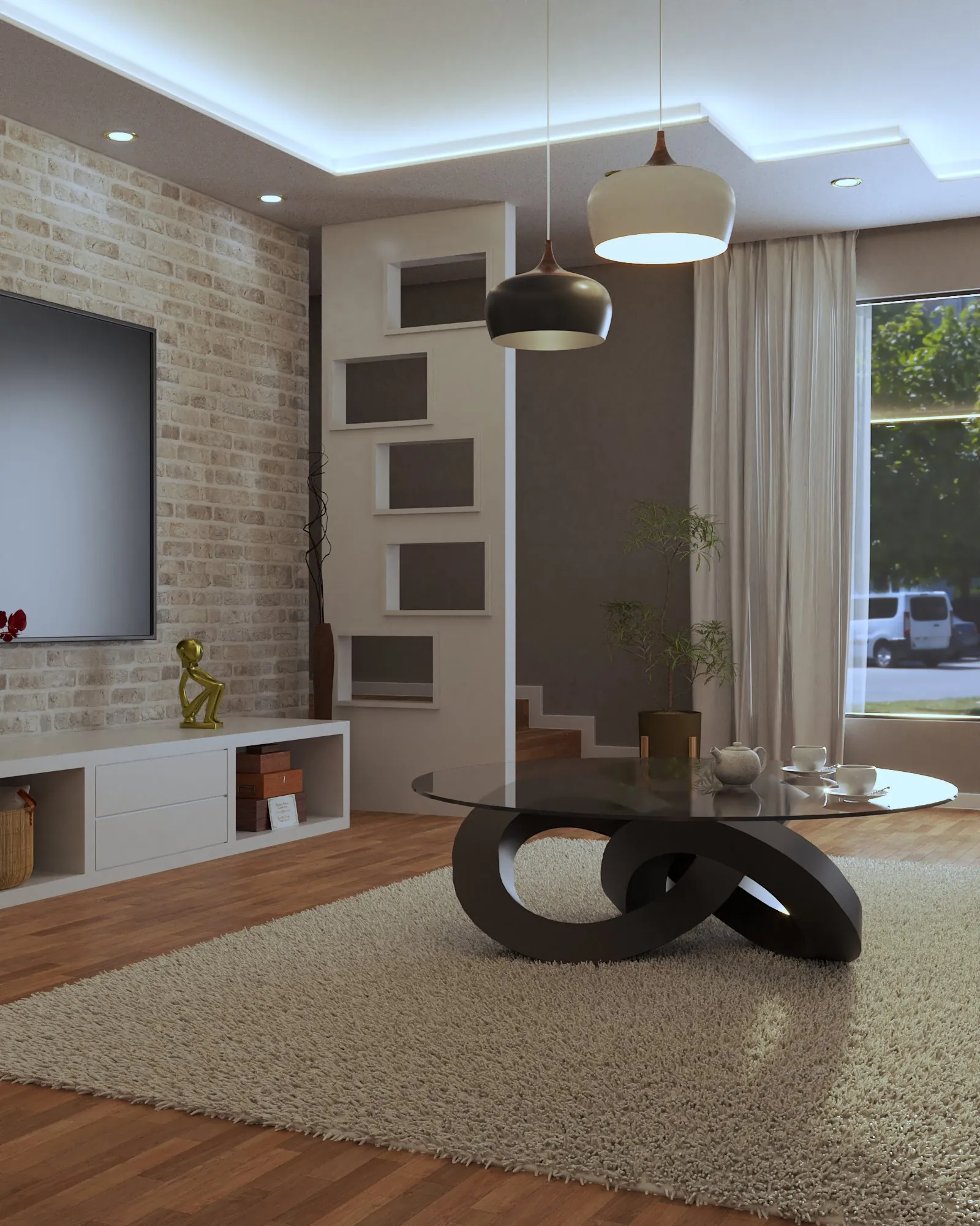 Artisanal ceramic vase and Colombian basketry in luxury setting